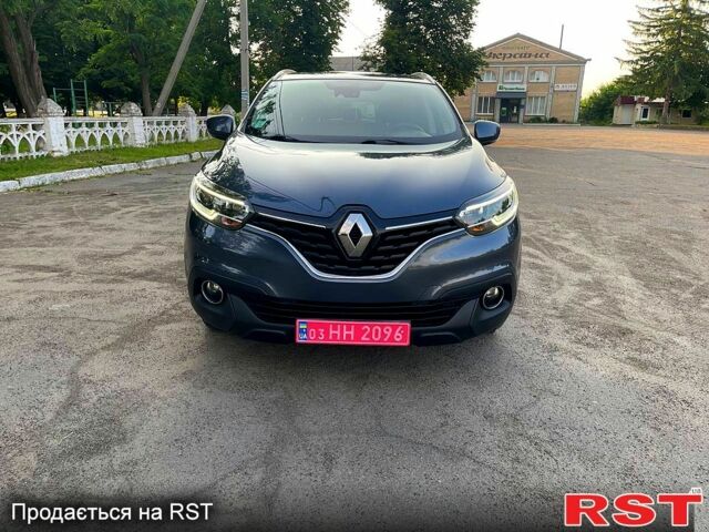 Рено Kadjar, объемом двигателя 1.5 л и пробегом 191 тыс. км за 15700 $, фото 1 на Automoto.ua
