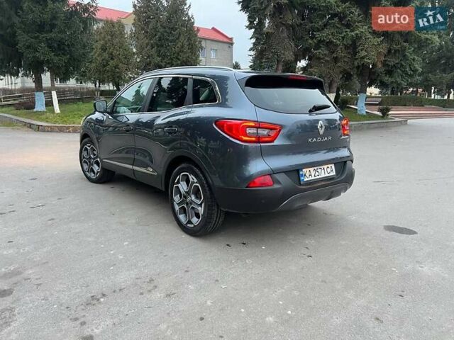 Серый Рено Kadjar, объемом двигателя 1.46 л и пробегом 275 тыс. км за 14600 $, фото 7 на Automoto.ua