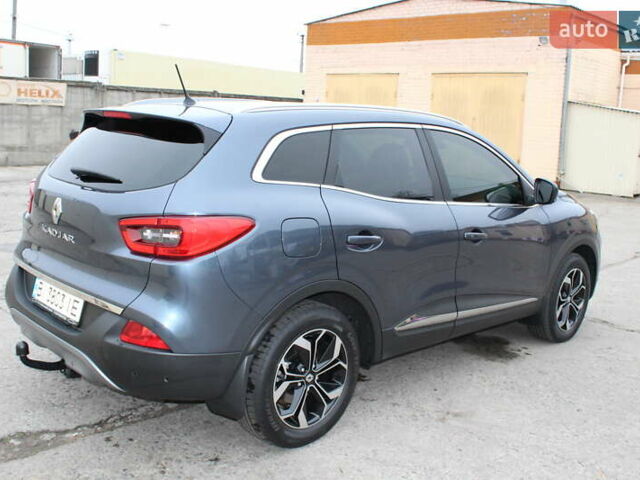 Серый Рено Kadjar, объемом двигателя 1.6 л и пробегом 92 тыс. км за 17500 $, фото 9 на Automoto.ua