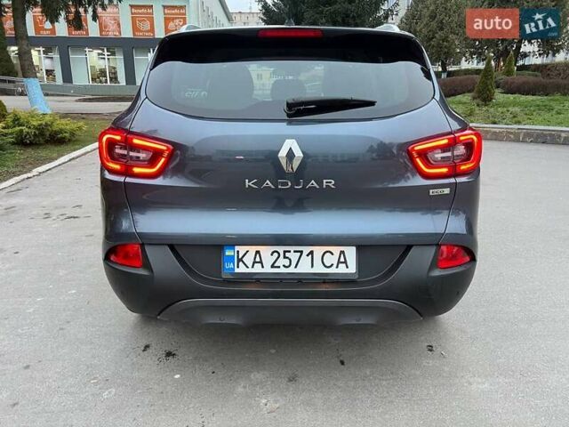 Серый Рено Kadjar, объемом двигателя 1.46 л и пробегом 275 тыс. км за 14600 $, фото 10 на Automoto.ua