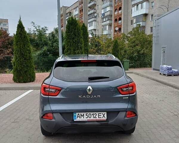 Сірий Рено Kadjar, об'ємом двигуна 1.5 л та пробігом 277 тис. км за 14600 $, фото 6 на Automoto.ua