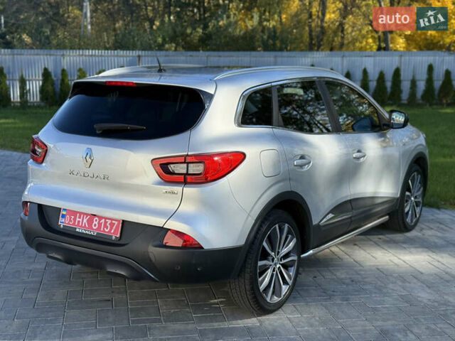 Серый Рено Kadjar, объемом двигателя 1.6 л и пробегом 171 тыс. км за 17999 $, фото 7 на Automoto.ua