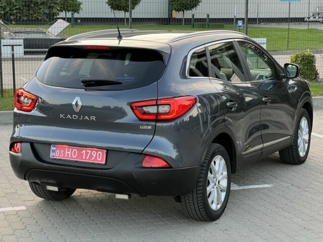 Сірий Рено Kadjar, об'ємом двигуна 1.5 л та пробігом 234 тис. км за 13700 $, фото 9 на Automoto.ua