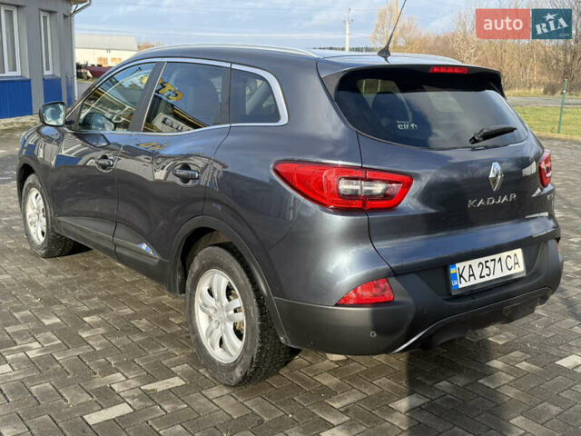 Сірий Рено Kadjar, об'ємом двигуна 1.46 л та пробігом 275 тис. км за 12900 $, фото 5 на Automoto.ua