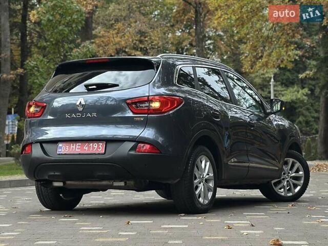Сірий Рено Kadjar, об'ємом двигуна 1.5 л та пробігом 167 тис. км за 15850 $, фото 26 на Automoto.ua