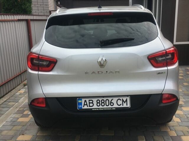 Серый Рено Kadjar, объемом двигателя 1.5 л и пробегом 99 тыс. км за 17600 $, фото 3 на Automoto.ua