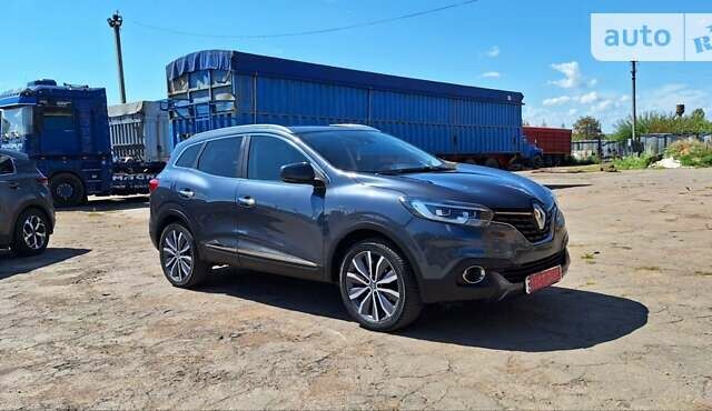 Серый Рено Kadjar, объемом двигателя 1.6 л и пробегом 182 тыс. км за 17800 $, фото 191 на Automoto.ua