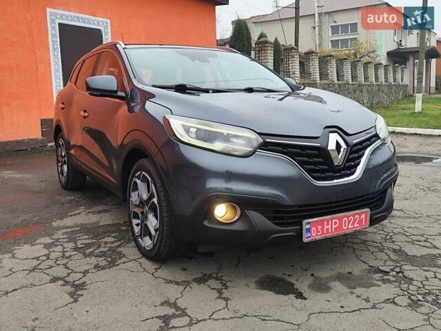 Серый Рено Kadjar, объемом двигателя 1.5 л и пробегом 215 тыс. км за 15300 $, фото 19 на Automoto.ua