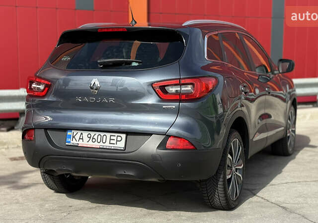 Серый Рено Kadjar, объемом двигателя 1.6 л и пробегом 245 тыс. км за 15000 $, фото 10 на Automoto.ua