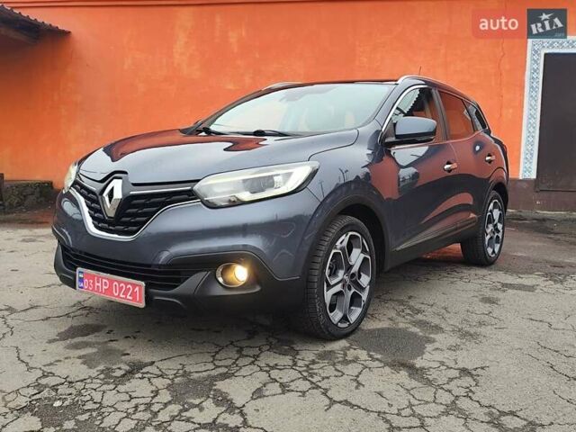 Серый Рено Kadjar, объемом двигателя 1.5 л и пробегом 215 тыс. км за 15300 $, фото 11 на Automoto.ua