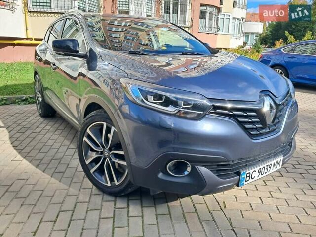 Серый Рено Kadjar, объемом двигателя 1.46 л и пробегом 227 тыс. км за 16500 $, фото 7 на Automoto.ua