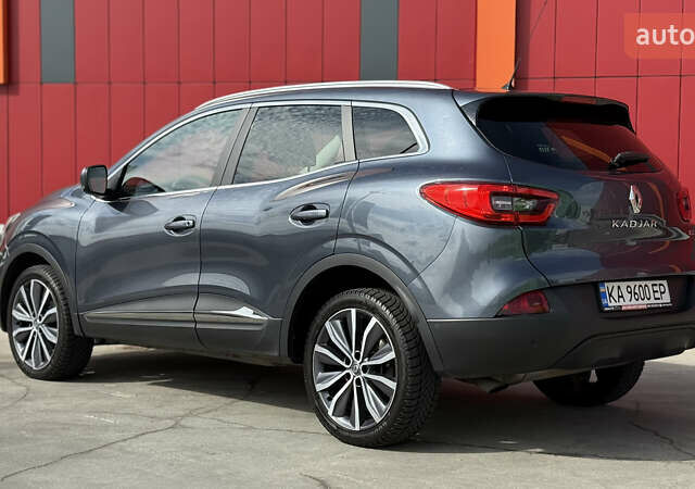 Серый Рено Kadjar, объемом двигателя 1.6 л и пробегом 245 тыс. км за 15000 $, фото 15 на Automoto.ua