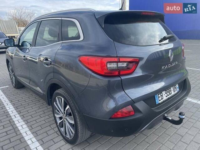Серый Рено Kadjar, объемом двигателя 1.46 л и пробегом 225 тыс. км за 14900 $, фото 6 на Automoto.ua