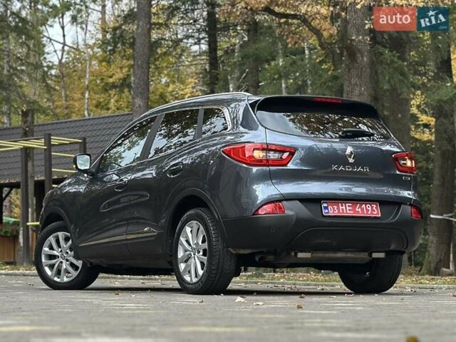 Сірий Рено Kadjar, об'ємом двигуна 1.5 л та пробігом 167 тис. км за 15850 $, фото 32 на Automoto.ua