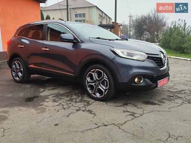 Серый Рено Kadjar, объемом двигателя 1.5 л и пробегом 215 тыс. км за 15300 $, фото 5 на Automoto.ua