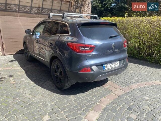 Серый Рено Kadjar, объемом двигателя 1.46 л и пробегом 250 тыс. км за 15500 $, фото 5 на Automoto.ua