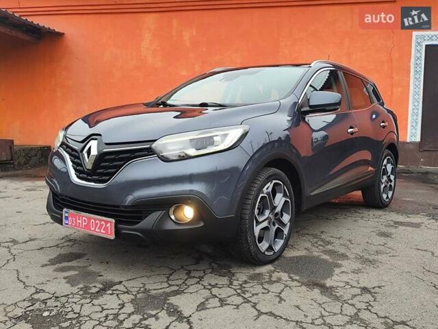 Серый Рено Kadjar, объемом двигателя 1.5 л и пробегом 215 тыс. км за 15300 $, фото 16 на Automoto.ua