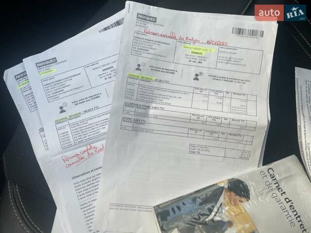 Серый Рено Kadjar, объемом двигателя 1.46 л и пробегом 225 тыс. км за 14950 $, фото 18 на Automoto.ua