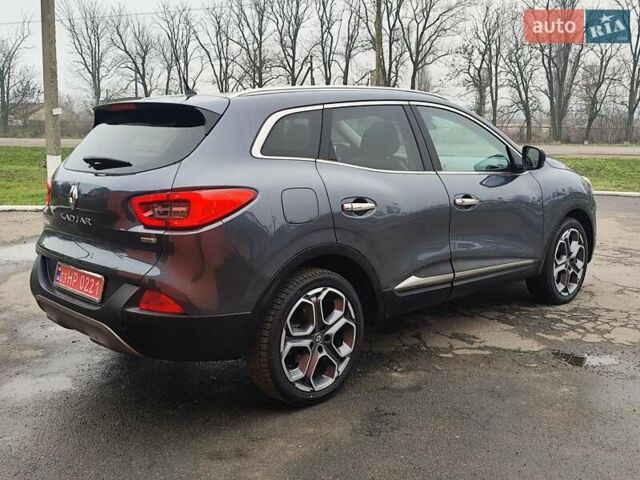 Серый Рено Kadjar, объемом двигателя 1.5 л и пробегом 215 тыс. км за 15300 $, фото 6 на Automoto.ua