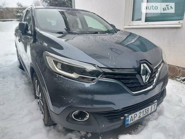 Серый Рено Kadjar, объемом двигателя 1.5 л и пробегом 95 тыс. км за 18550 $, фото 68 на Automoto.ua