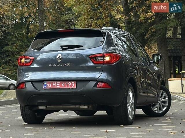 Сірий Рено Kadjar, об'ємом двигуна 1.5 л та пробігом 167 тис. км за 15850 $, фото 27 на Automoto.ua