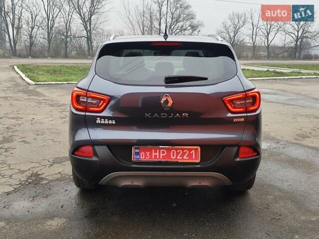 Серый Рено Kadjar, объемом двигателя 1.5 л и пробегом 215 тыс. км за 15300 $, фото 22 на Automoto.ua