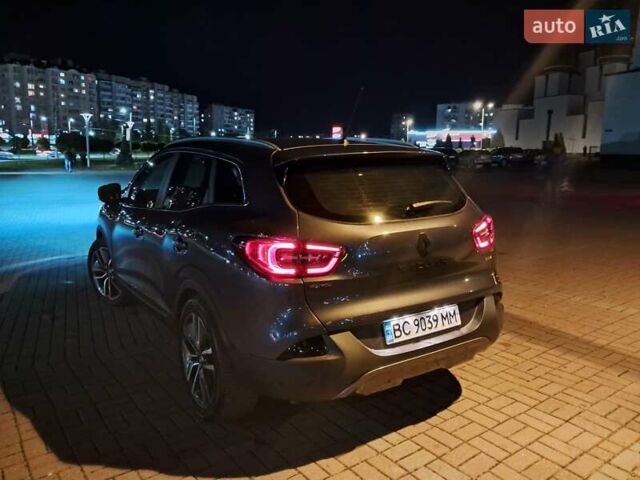 Серый Рено Kadjar, объемом двигателя 1.46 л и пробегом 227 тыс. км за 16500 $, фото 48 на Automoto.ua