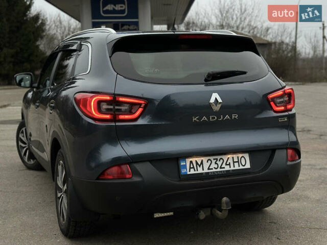 Сірий Рено Kadjar, об'ємом двигуна 1.46 л та пробігом 207 тис. км за 16999 $, фото 21 на Automoto.ua