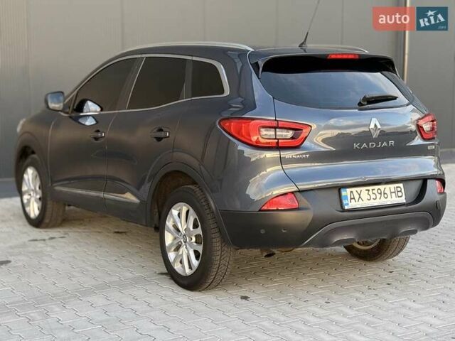 Серый Рено Kadjar, объемом двигателя 1.46 л и пробегом 124 тыс. км за 16500 $, фото 46 на Automoto.ua