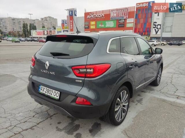 Серый Рено Kadjar, объемом двигателя 1.46 л и пробегом 191 тыс. км за 18900 $, фото 1 на Automoto.ua