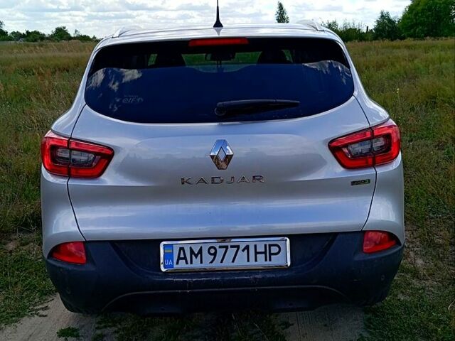 Серый Рено Kadjar, объемом двигателя 1.5 л и пробегом 192 тыс. км за 16500 $, фото 6 на Automoto.ua