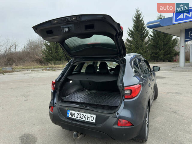 Сірий Рено Kadjar, об'ємом двигуна 1.46 л та пробігом 207 тис. км за 16999 $, фото 73 на Automoto.ua