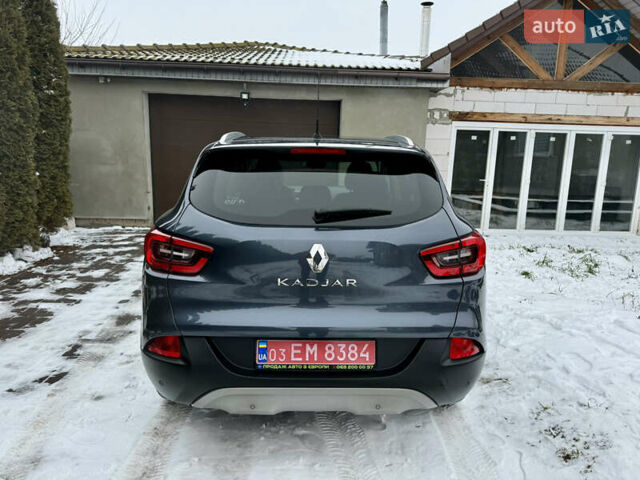 Серый Рено Kadjar, объемом двигателя 1.6 л и пробегом 170 тыс. км за 16850 $, фото 36 на Automoto.ua