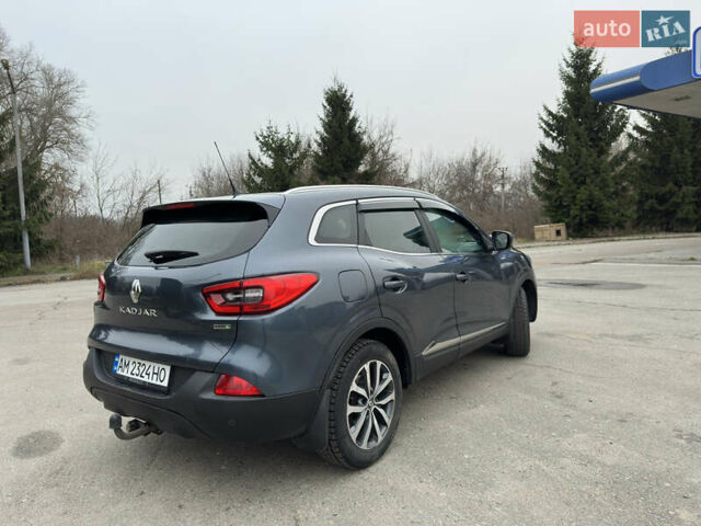 Сірий Рено Kadjar, об'ємом двигуна 1.46 л та пробігом 207 тис. км за 16999 $, фото 4 на Automoto.ua