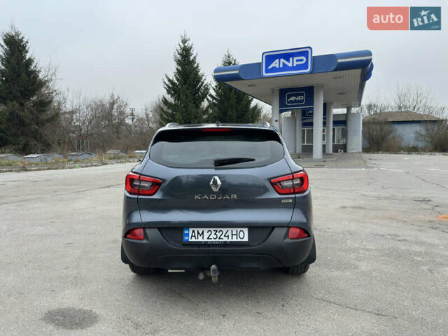 Сірий Рено Kadjar, об'ємом двигуна 1.46 л та пробігом 207 тис. км за 16999 $, фото 5 на Automoto.ua