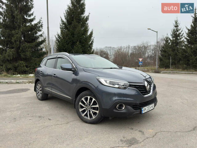 Сірий Рено Kadjar, об'ємом двигуна 1.46 л та пробігом 207 тис. км за 16999 $, фото 2 на Automoto.ua