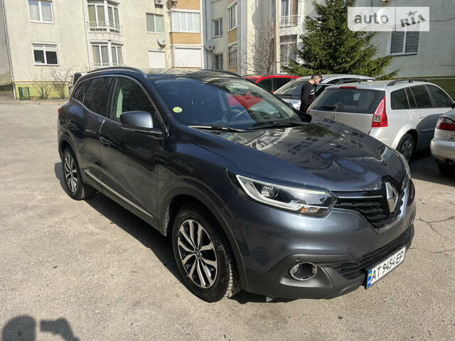 Сірий Рено Kadjar, об'ємом двигуна 1.5 л та пробігом 176 тис. км за 17337 $, фото 10 на Automoto.ua