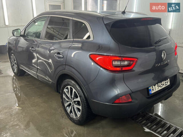 Серый Рено Kadjar, объемом двигателя 1.46 л и пробегом 184 тыс. км за 16500 $, фото 1 на Automoto.ua
