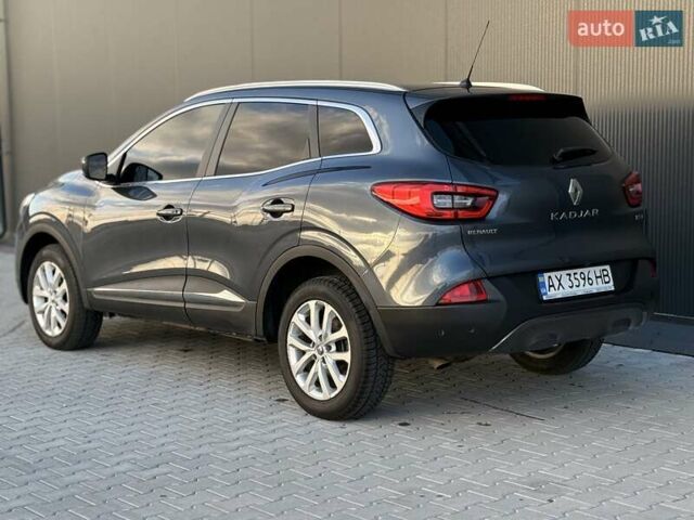 Серый Рено Kadjar, объемом двигателя 1.46 л и пробегом 124 тыс. км за 16500 $, фото 29 на Automoto.ua