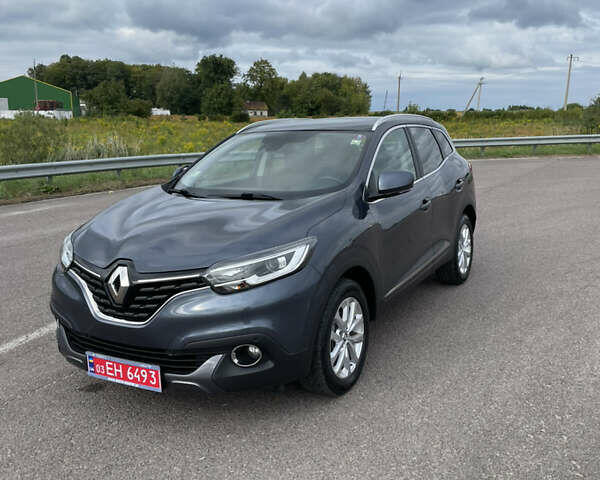 Серый Рено Kadjar, объемом двигателя 1.5 л и пробегом 243 тыс. км за 15600 $, фото 35 на Automoto.ua
