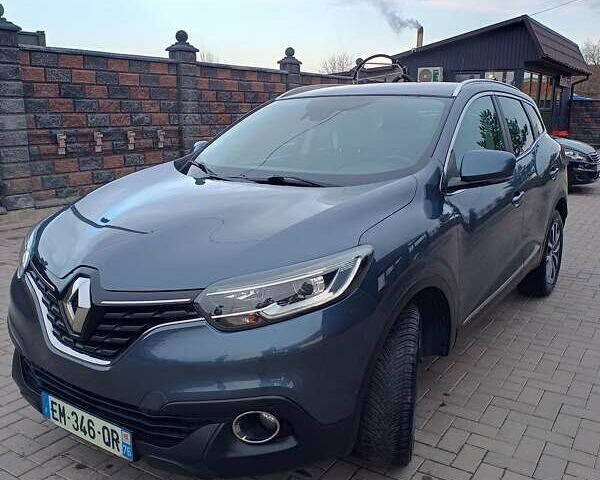 Сірий Рено Kadjar, об'ємом двигуна 1.46 л та пробігом 115 тис. км за 16250 $, фото 6 на Automoto.ua