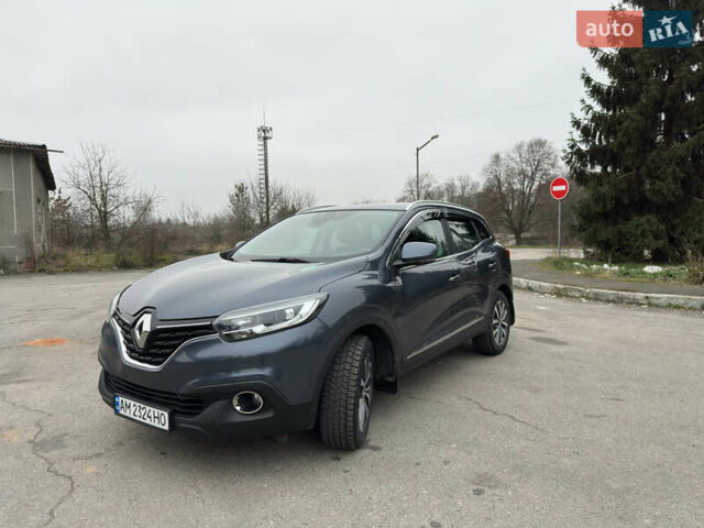 Сірий Рено Kadjar, об'ємом двигуна 1.46 л та пробігом 207 тис. км за 16999 $, фото 9 на Automoto.ua