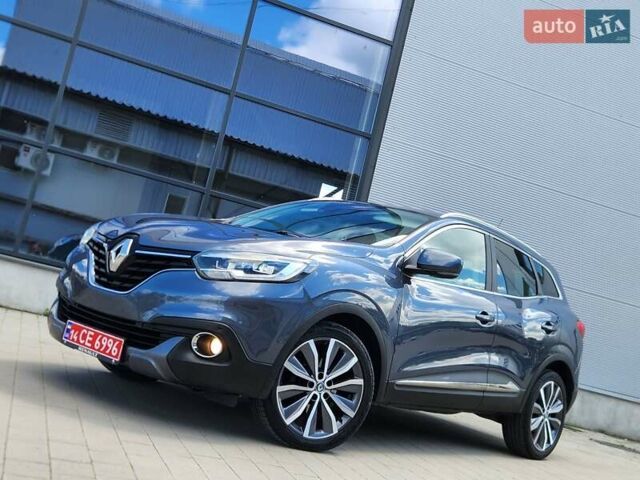 Серый Рено Kadjar, объемом двигателя 1.5 л и пробегом 195 тыс. км за 15950 $, фото 9 на Automoto.ua