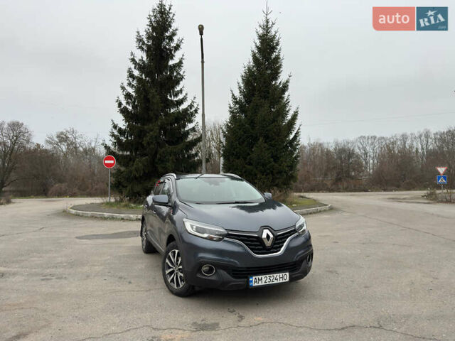 Сірий Рено Kadjar, об'ємом двигуна 1.46 л та пробігом 207 тис. км за 16999 $, фото 1 на Automoto.ua