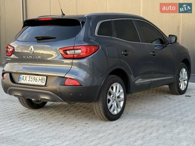 Серый Рено Kadjar, объемом двигателя 1.46 л и пробегом 124 тыс. км за 16500 $, фото 45 на Automoto.ua