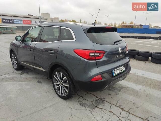 Серый Рено Kadjar, объемом двигателя 1.46 л и пробегом 191 тыс. км за 18900 $, фото 6 на Automoto.ua