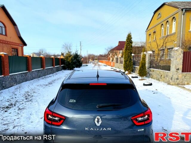 Серый Рено Kadjar, объемом двигателя 15 л и пробегом 64 тыс. км за 17300 $, фото 7 на Automoto.ua