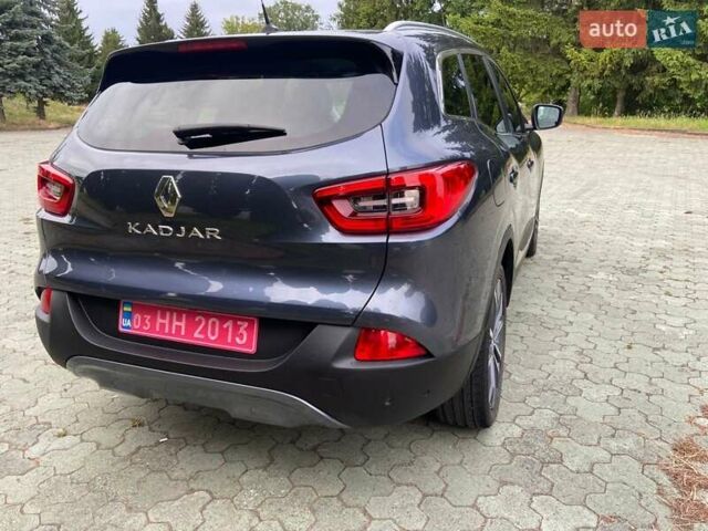 Серый Рено Kadjar, объемом двигателя 1.5 л и пробегом 77 тыс. км за 15500 $, фото 24 на Automoto.ua