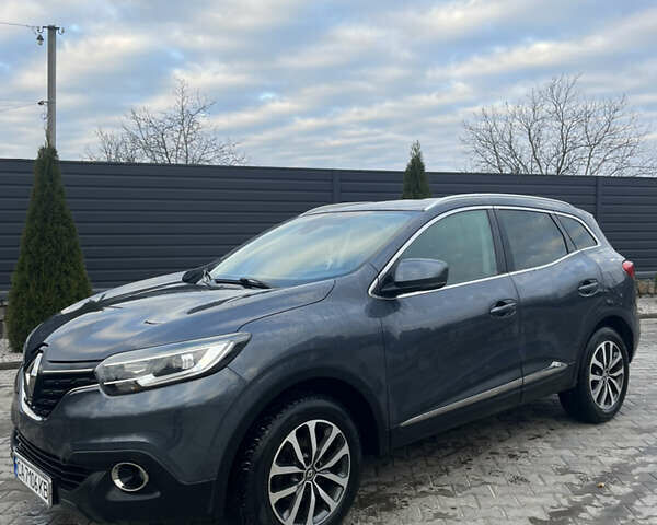 Серый Рено Kadjar, объемом двигателя 1.46 л и пробегом 213 тыс. км за 17100 $, фото 5 на Automoto.ua