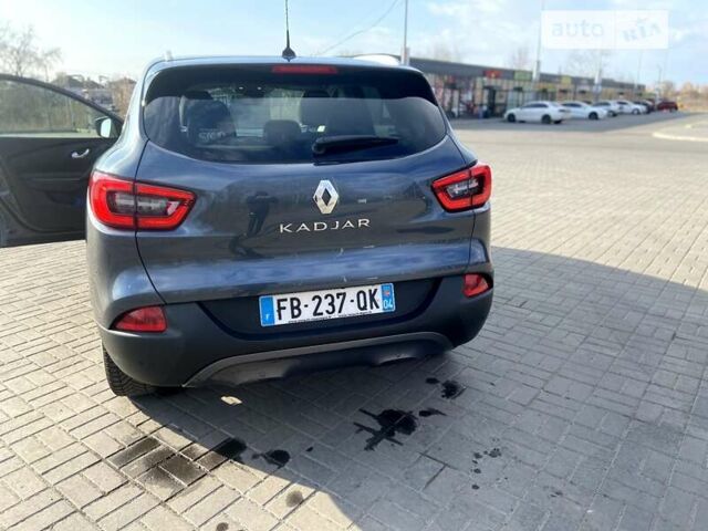 Серый Рено Kadjar, объемом двигателя 1.46 л и пробегом 167 тыс. км за 17700 $, фото 24 на Automoto.ua